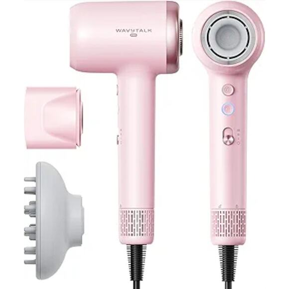 Hair Dryer Wavytalk Turblow Pro Fast Drying Blow Dryer with Diffuser High Speed - Picture 1 of 12